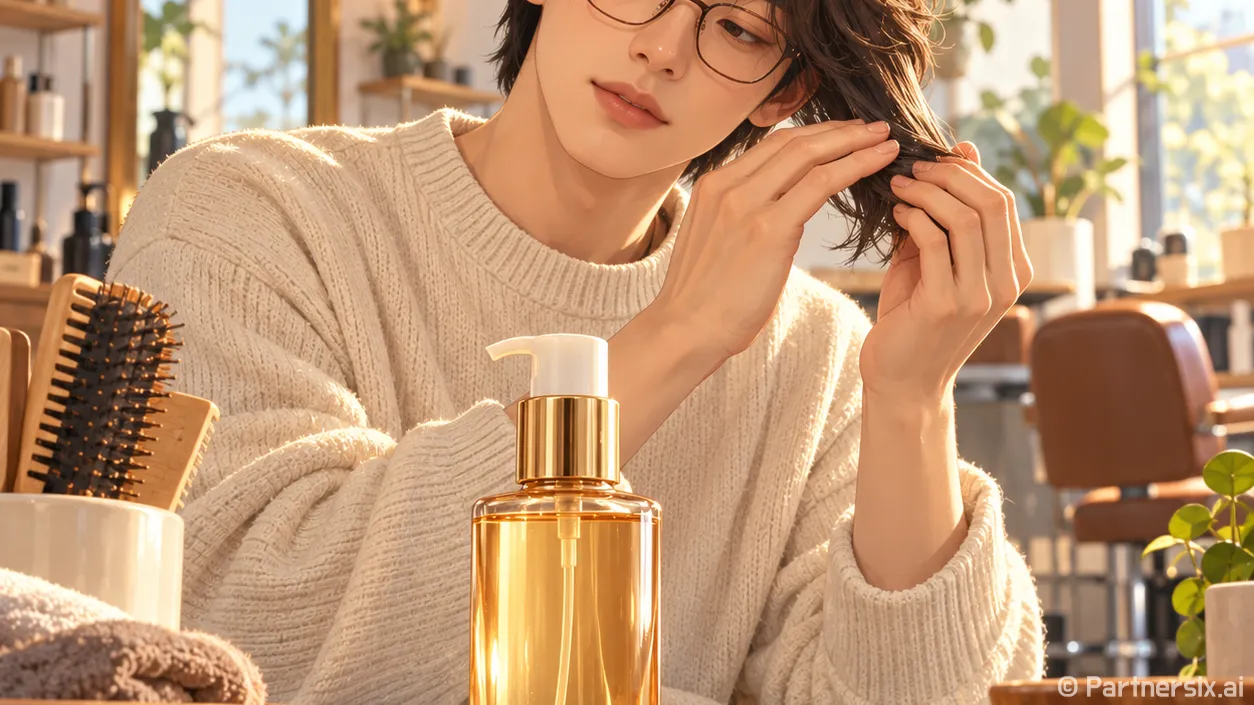 러쉬 쉴드 헤어 에센스 써보니 손끝이 먼저 느꼈다