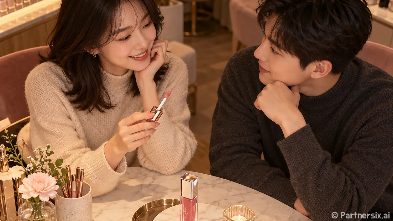롬앤 플래시 립 오일을 손끝 색과 맞춰봤더니