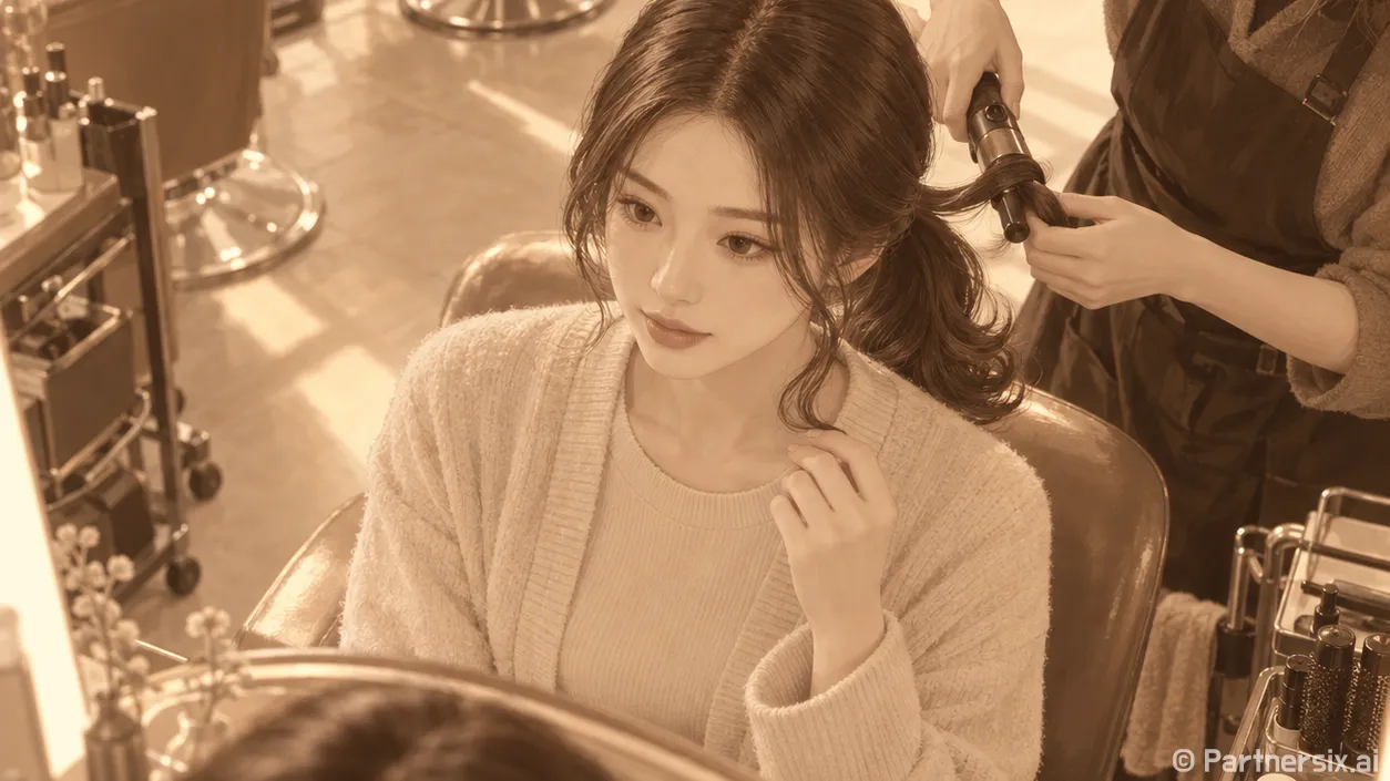 매직 펌 동시에 해도 되냐던 손님의 머릿결 이야기