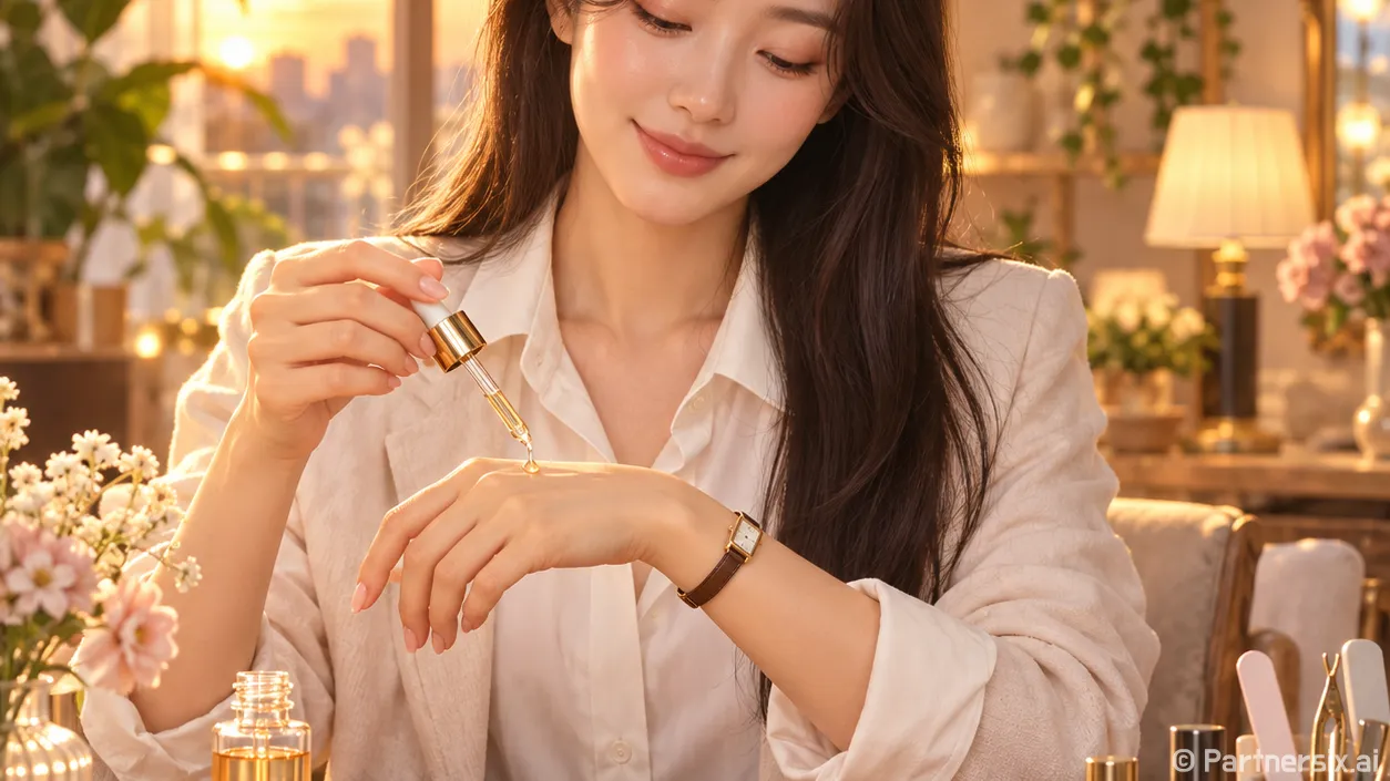 메디힐 비타민c 세럼을 손등에 써보고 느낀 점