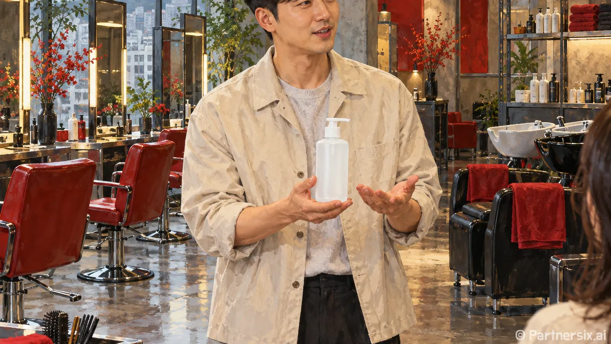 미용실 약산성 샴푸를 묻던 손님과 나눈 이야기