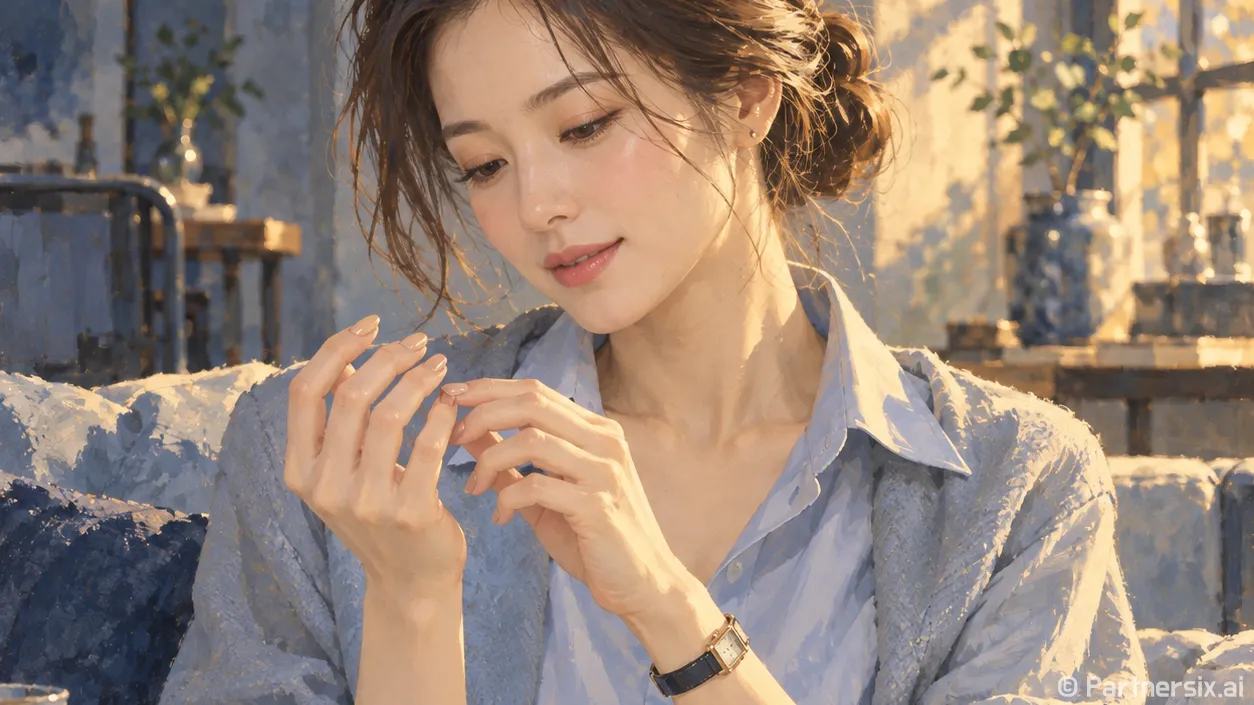 손예진 사복 패션을 보고 네일 색을 바꿔봤더니