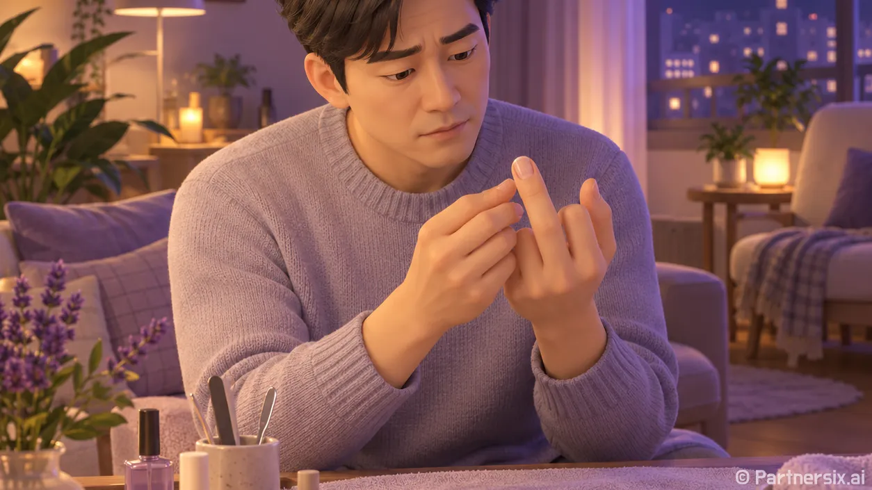 손톱 세로줄 영양제 찾던 손님에게 먼저 물은 것