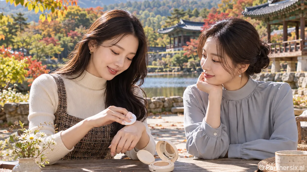 썬쿠션 추천을 묻던 손님과 함께 고른 기준