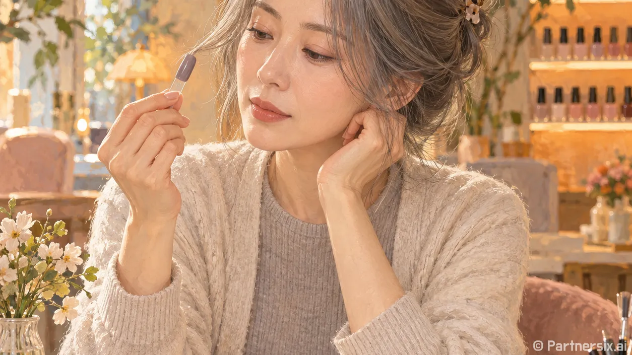 애쉬 염색약 고르다 손끝 색까지 바꾼 날