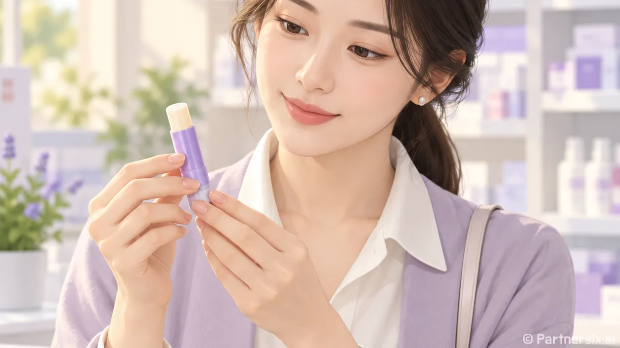 약국 립밤 추천을 묻는 손님에게 제가 먼저 보는 것