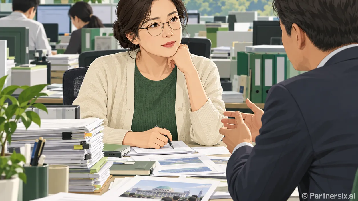이수지 정치색을 검색해보고 장면을 다시 생각했다