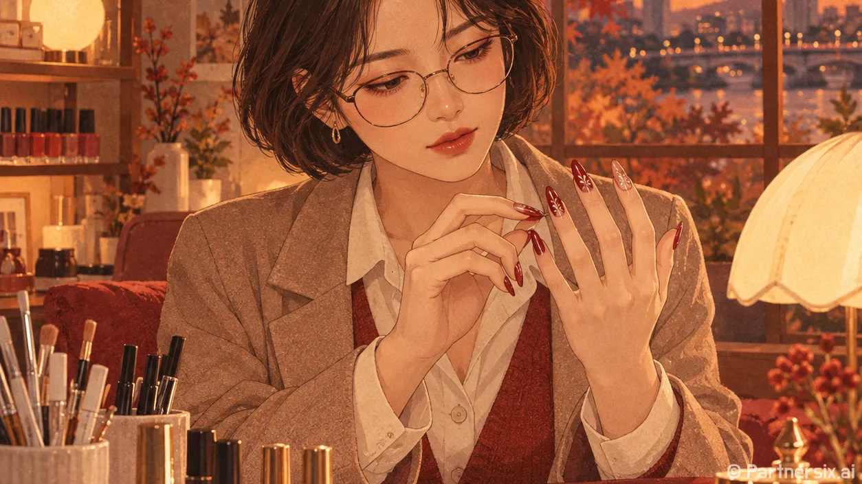연장네일팁 열흘 만에 뜨던 손님의 손을 다시 봤다