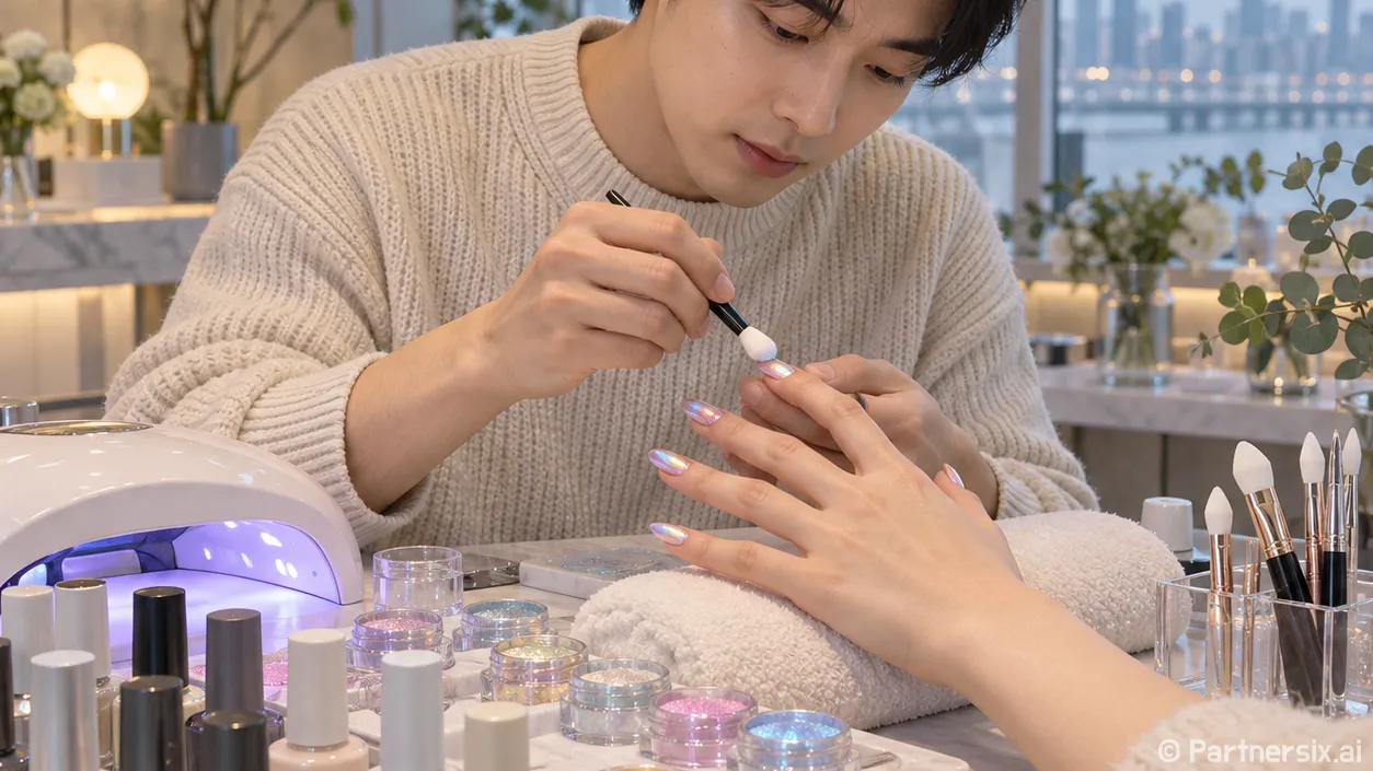 오로라네일하는법을 …
