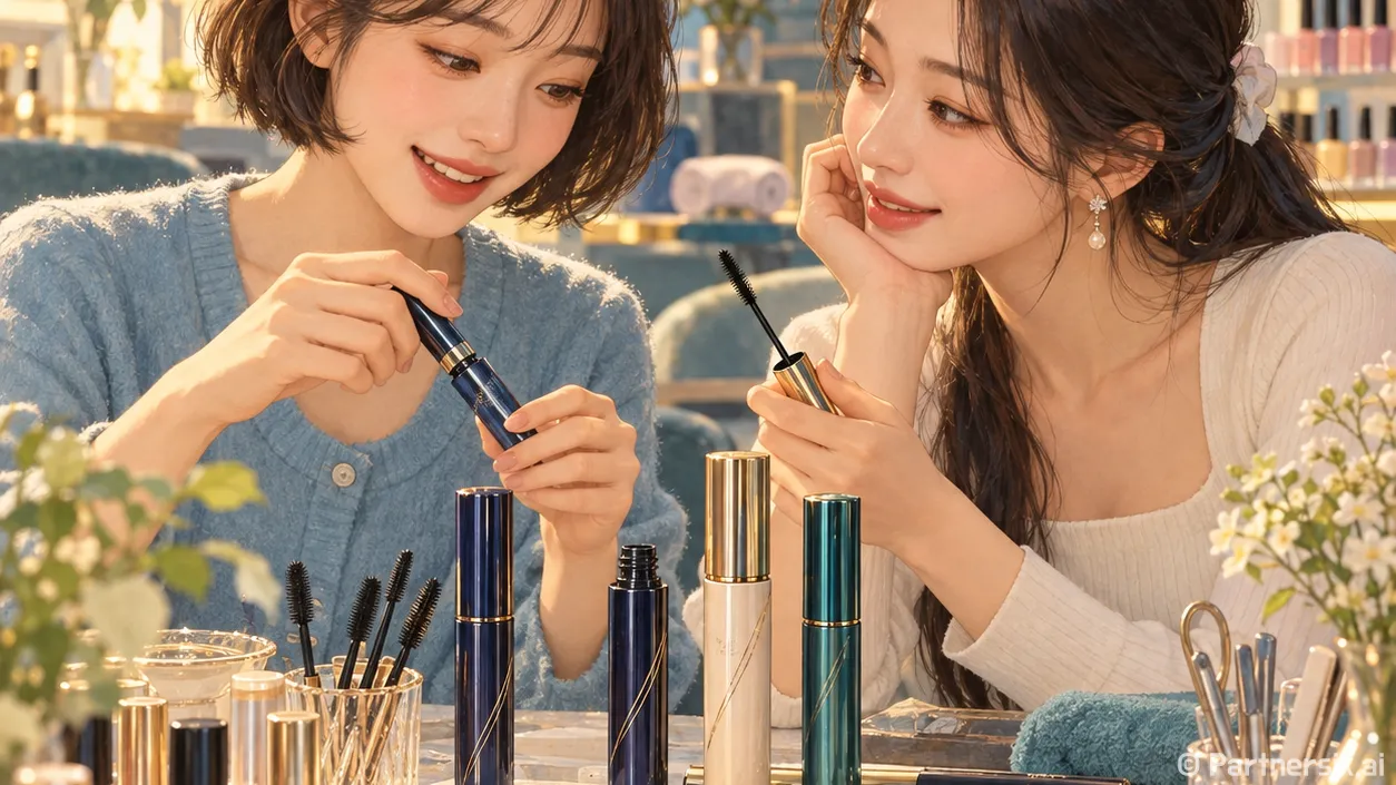 일본 마스카라 추천해 달란 손님에게 고른 네 가지