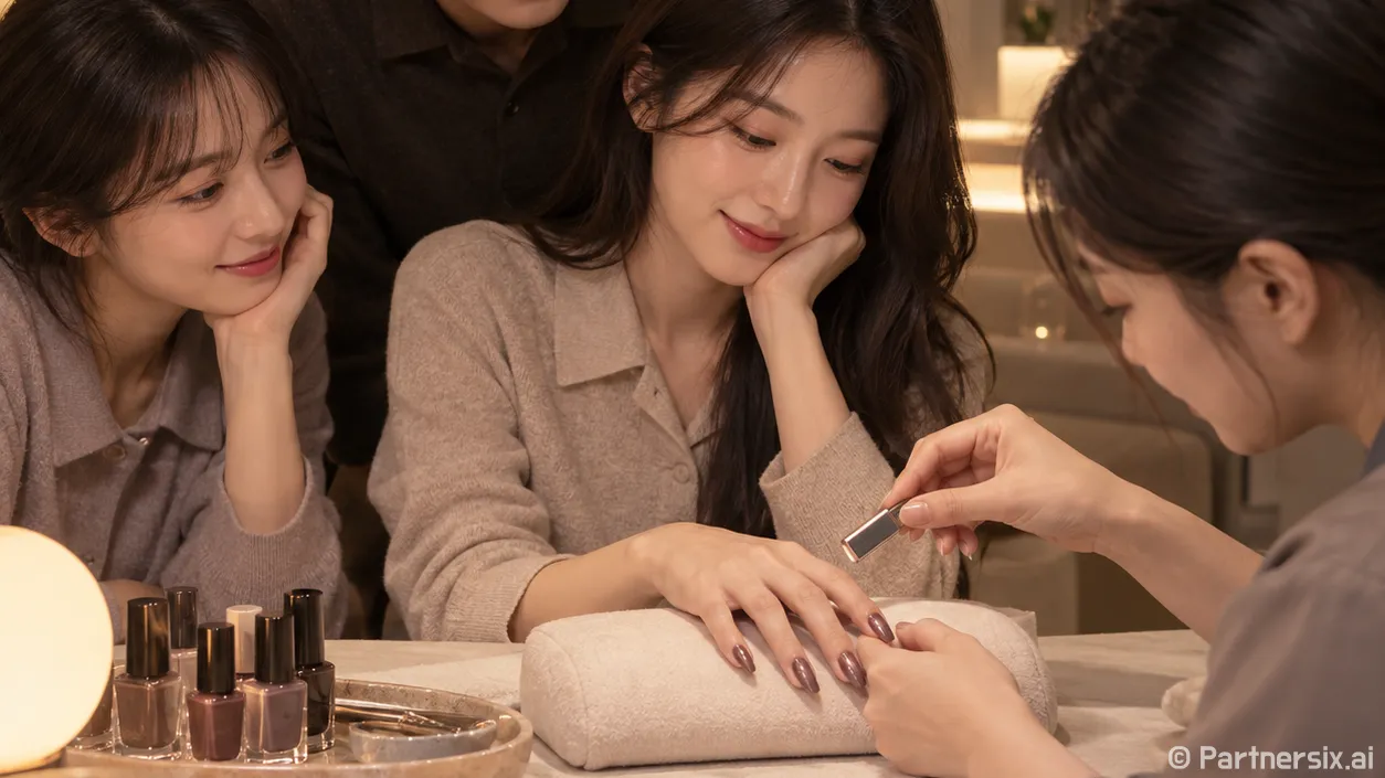 자석네일 하는법 바꾸니 빛이 달라졌다