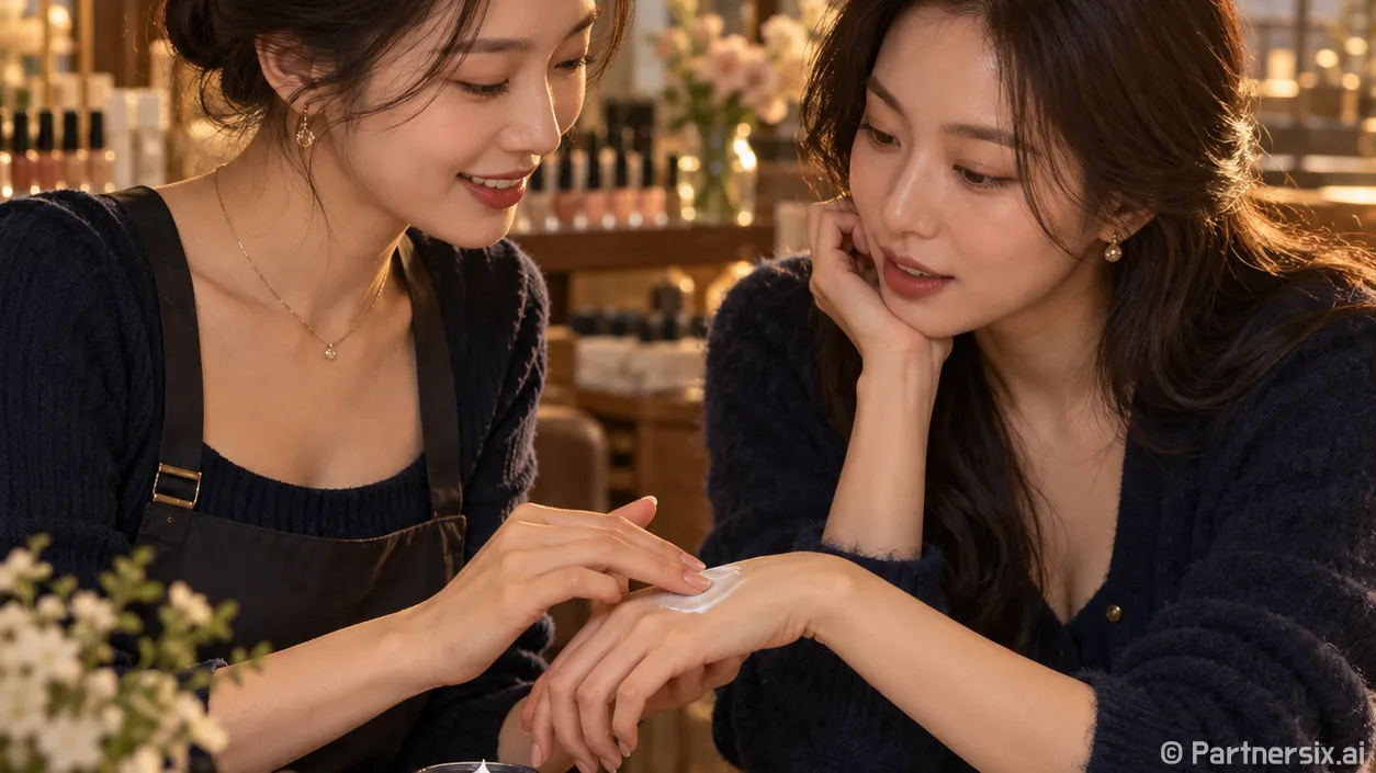 주름 개선 크림 추천을 부탁받고 손부터 살폈다