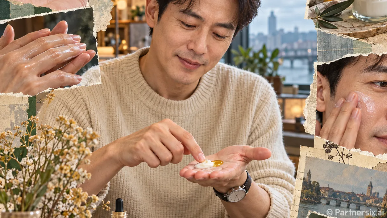 주름개선크림만드는법 손님 손등에 써보며 배운 것