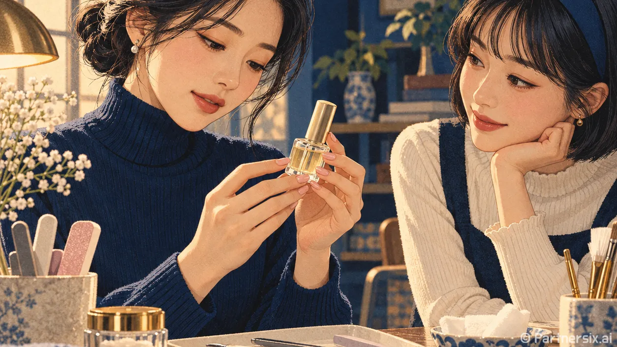 트리트먼트 사용법을 바꿨더니 손톱 끝이 달라졌다