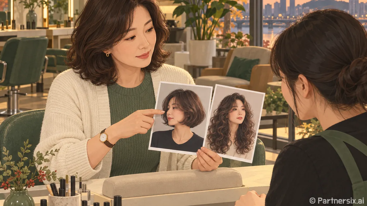 손님들과 펌 종류 얘기하다 알게 된 선택 기준