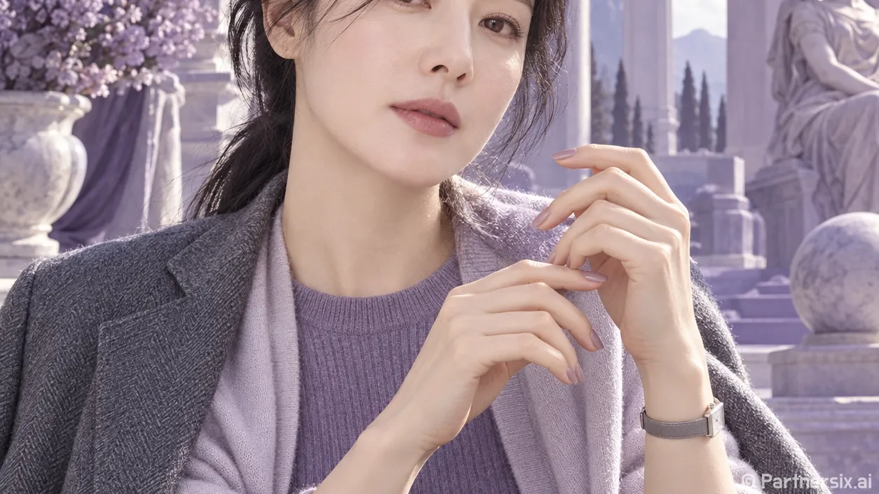이영애 패션을 보고 손끝 색을 다시 골랐다