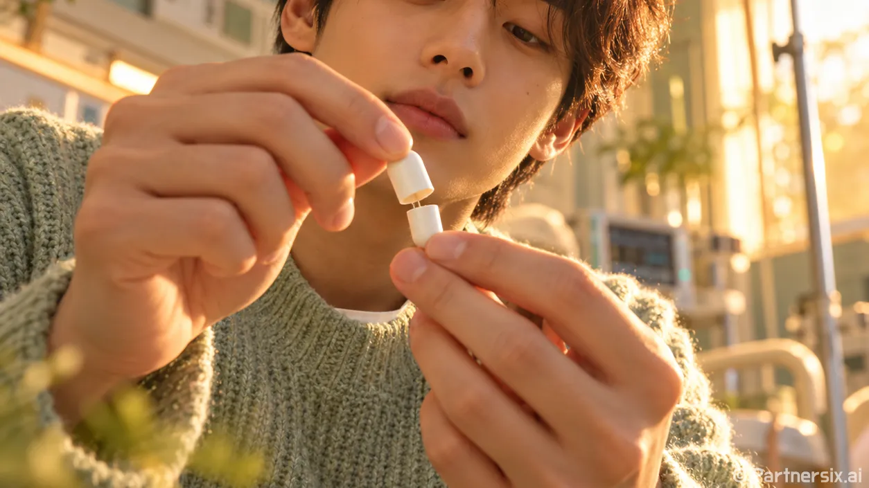 닥터x 김지원 캡슐을 보고 손끝부터 눈이 갔다