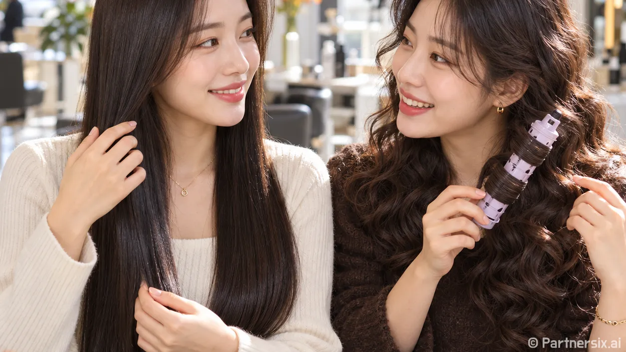 매직 펌 원리 차이 손님들 얘기를 들어보니