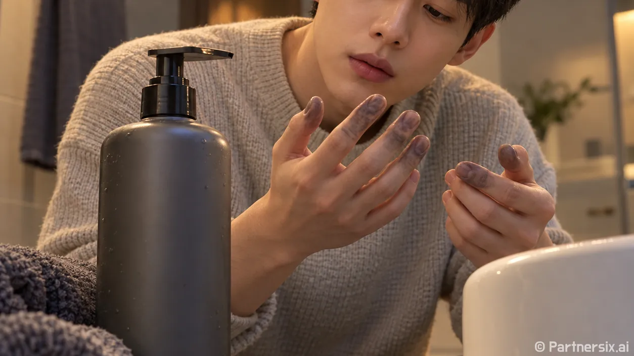 새치 염색 샴푸를 쓰고 손끝부터 확인하게 된 이유