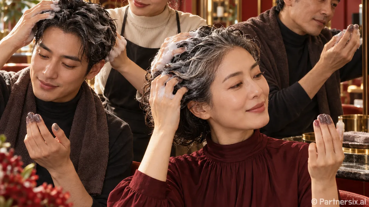 새치 염색 샴푸 후기 손끝이 먼저 알려준 변화