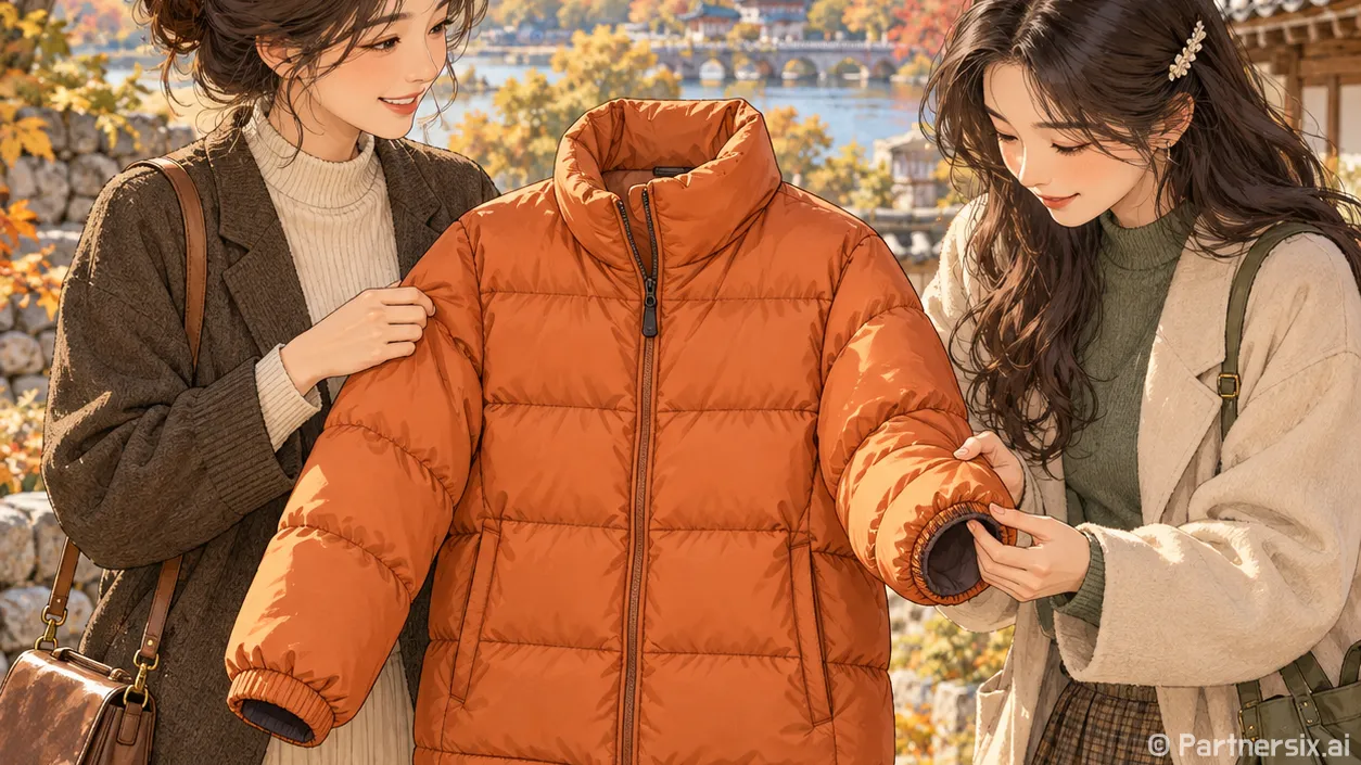 살로몬 경량패딩을 고를 때 손목부터 보게 된 이유