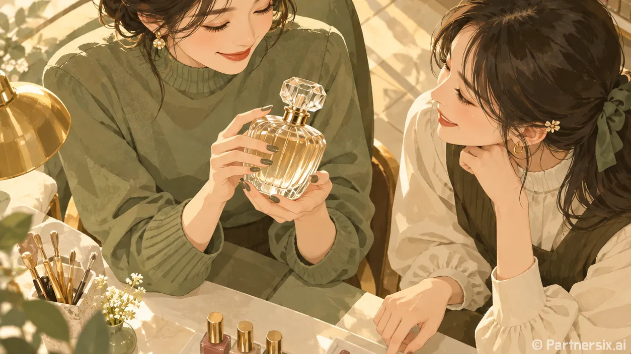 손님 손끝에서 맡은 912 니치향수의 기억