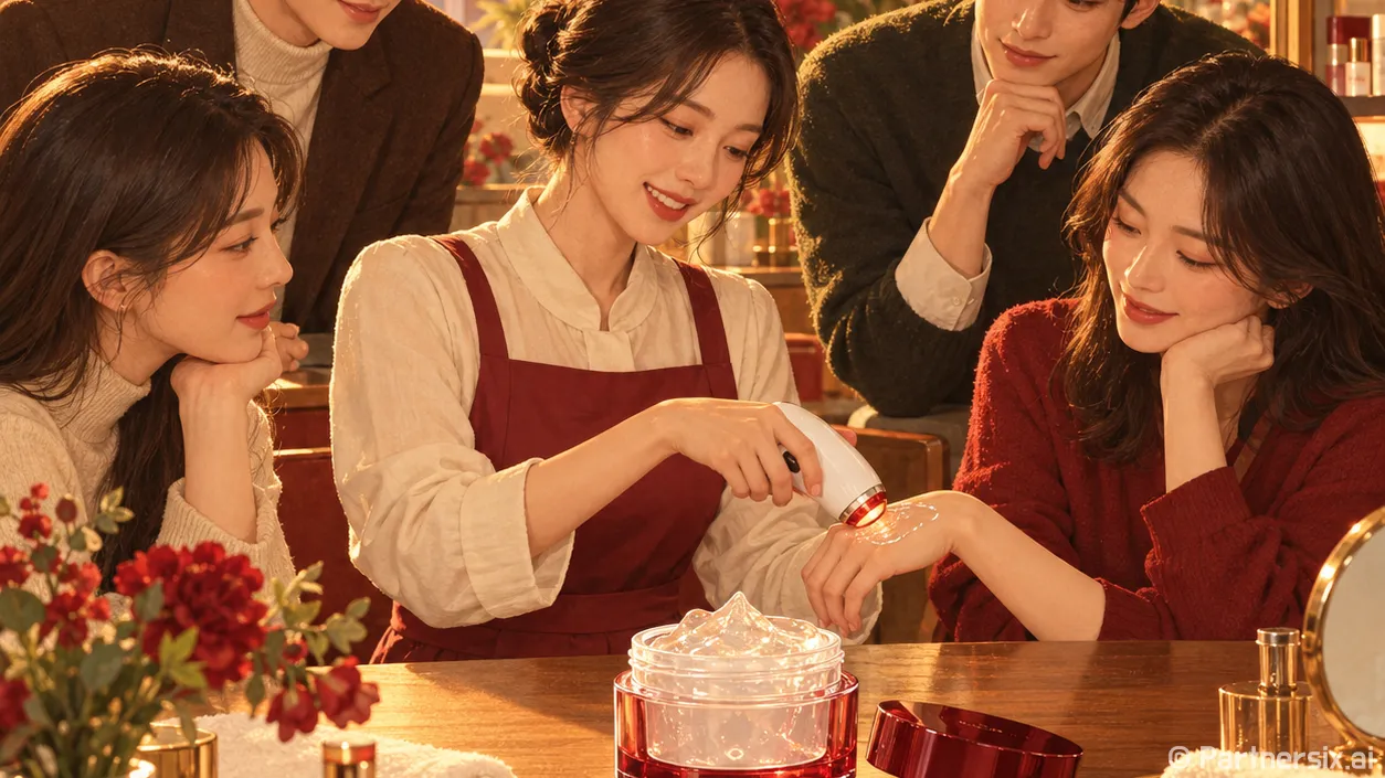 뷰티디바이스 젤을 물어본 손님에게 먼저 알려준 것