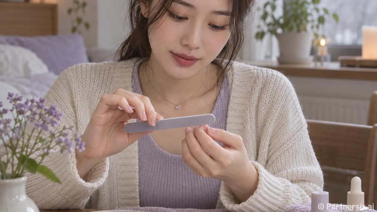 셀프 네일케어를 다시 해봤더니 손끝이 편했다