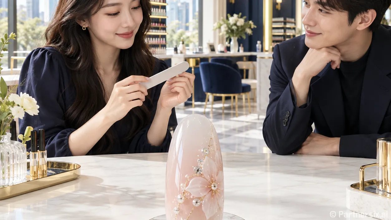 셀프네일팁 바꾸고 …