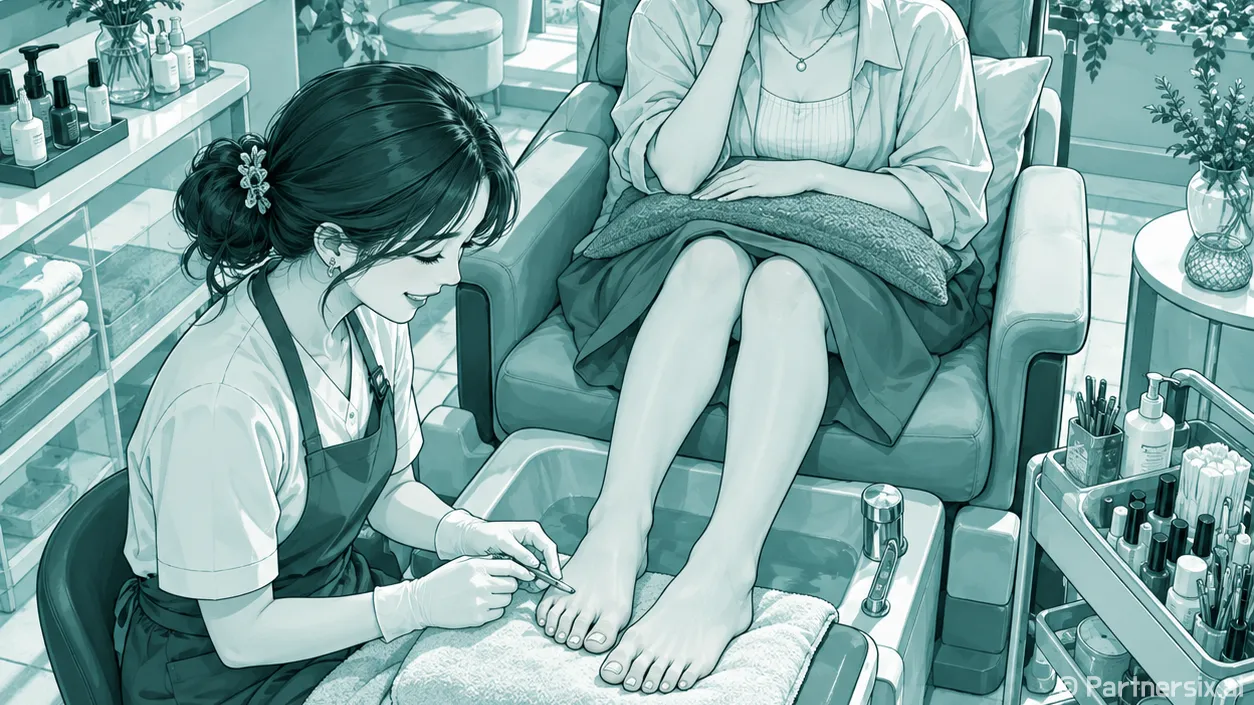 패디큐어 부산진구에서 손님 발끝이 달라진 날