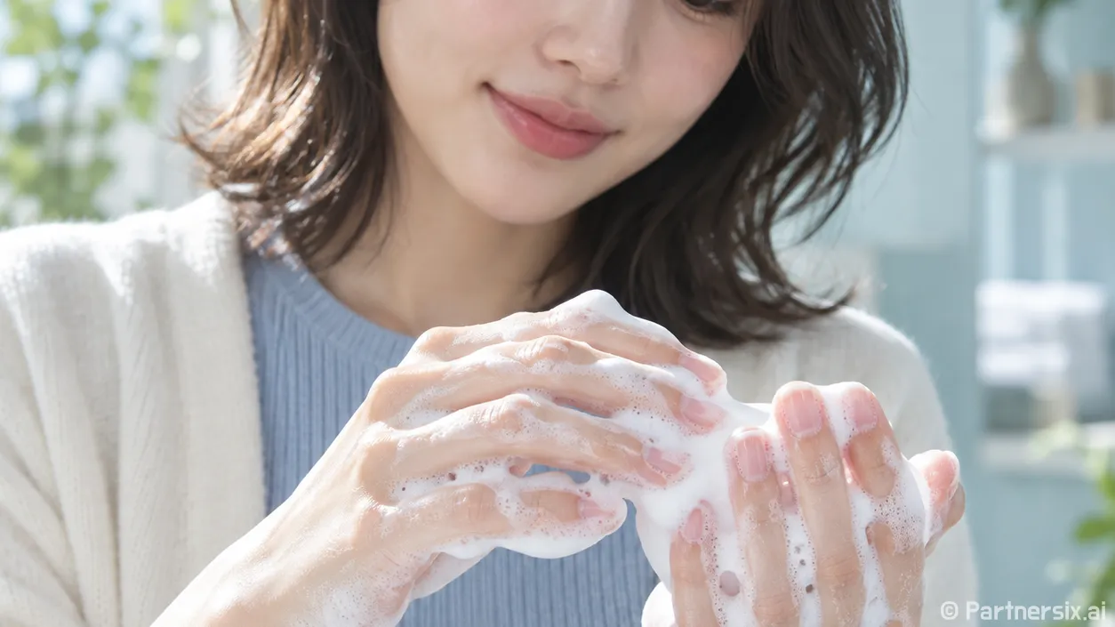 폼클렌징을 바꾼 손…
