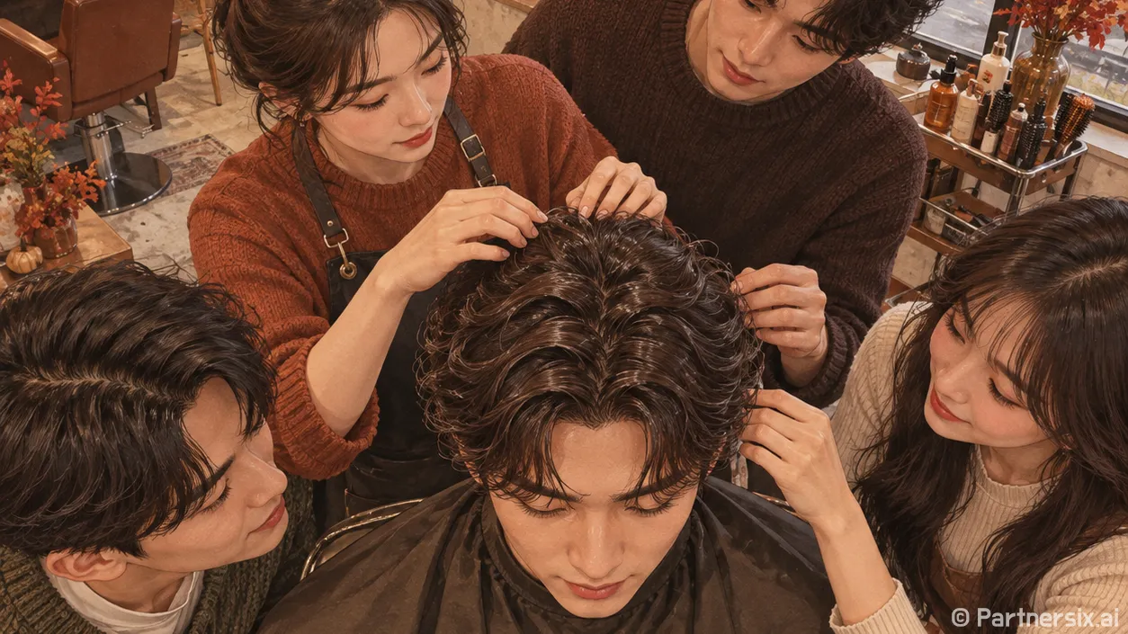 손끝만 보던 내가 …