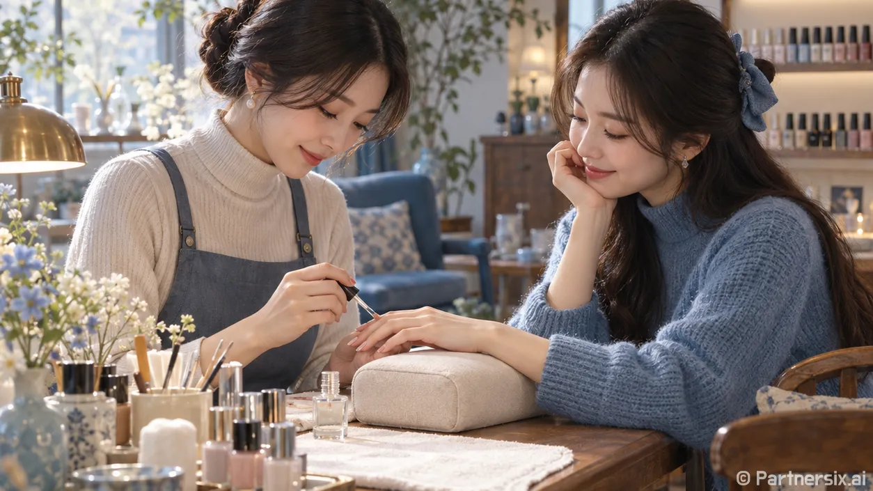 손톱강화제 꾸준히 바른 손님의 손끝이 달라진 이유