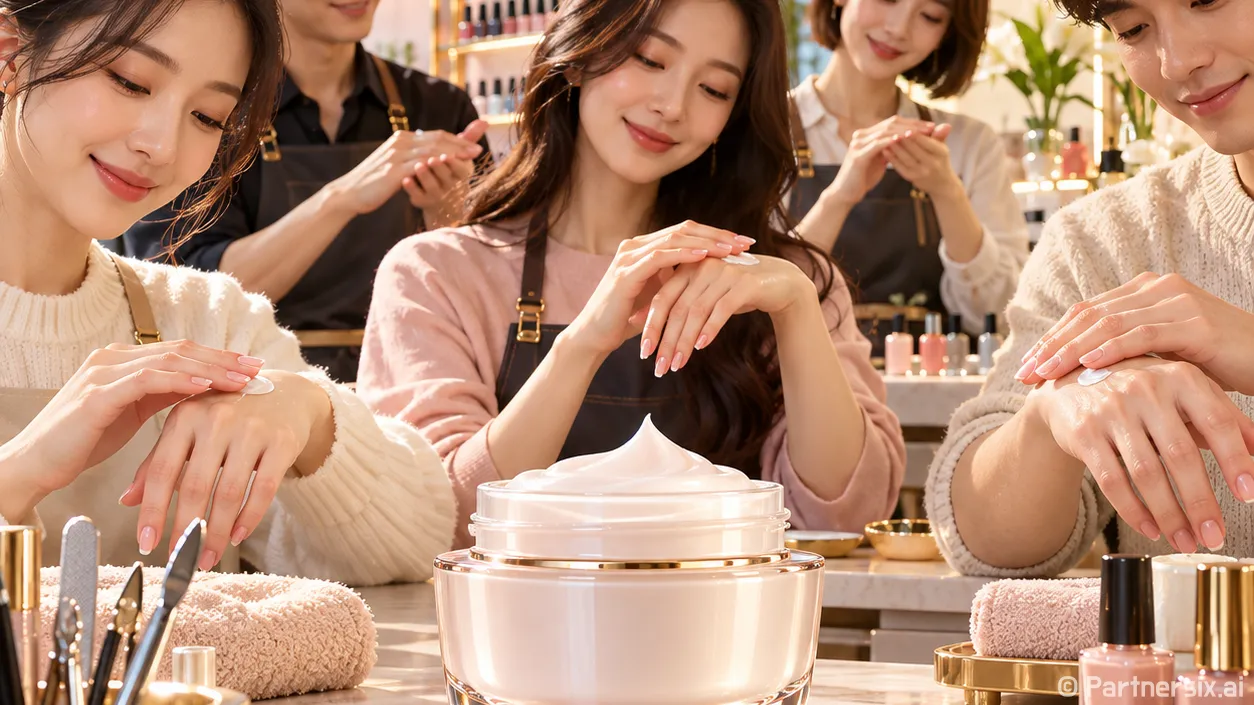 탄력크림을 손끝에 발라봤더니 달라진 것