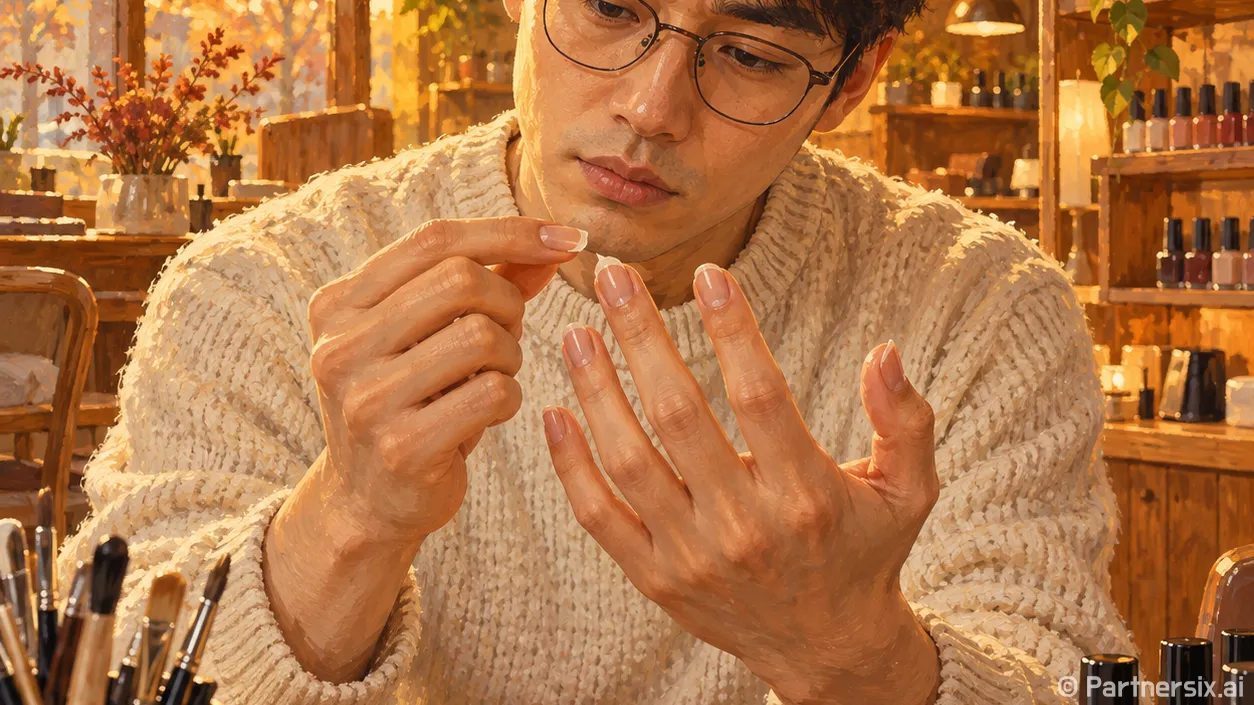셀프 펌한 손님 손톱을 보며 알게 된 것