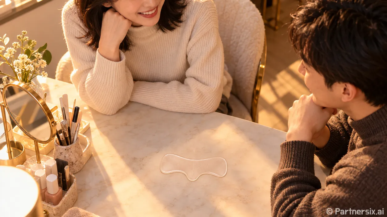 미간주름패치 붙여본 손님이 내게 물은 것