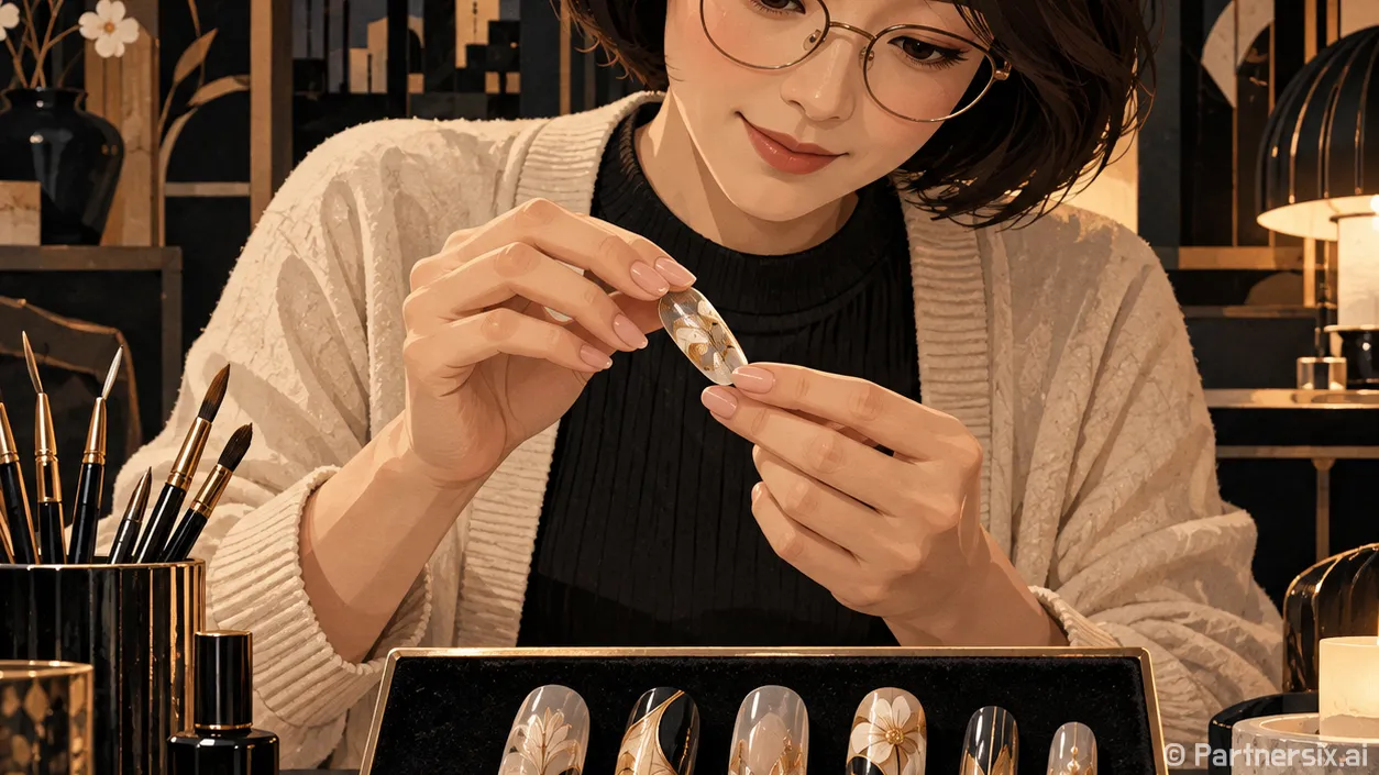 수제네일팁을 붙여본 손님이 다시 찾은 이유