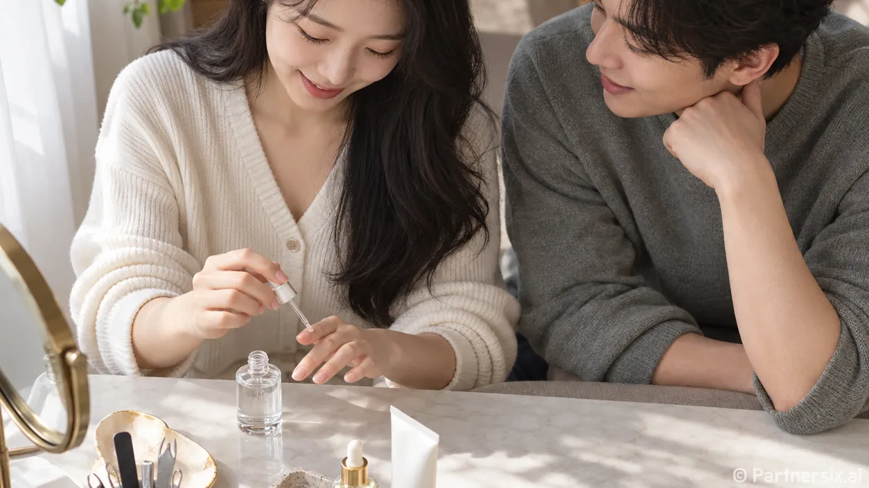 세럼바르는순서 바꿨더니 손끝이 덜 거칠어졌어요