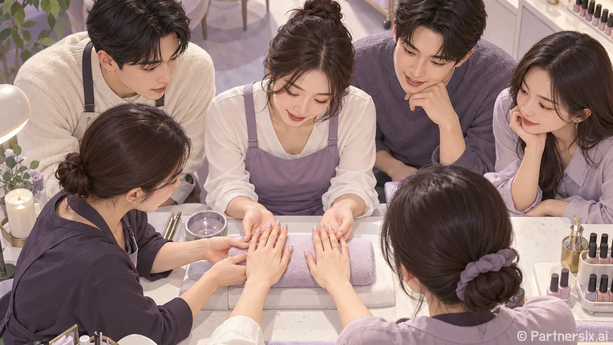 네일 받고 손등 모공이 더 보여서 놀랐던 날