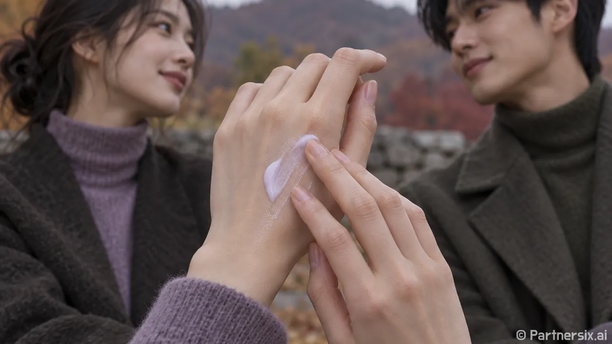 비타민A크림 바른 손으로 젤네일을 해봤더니