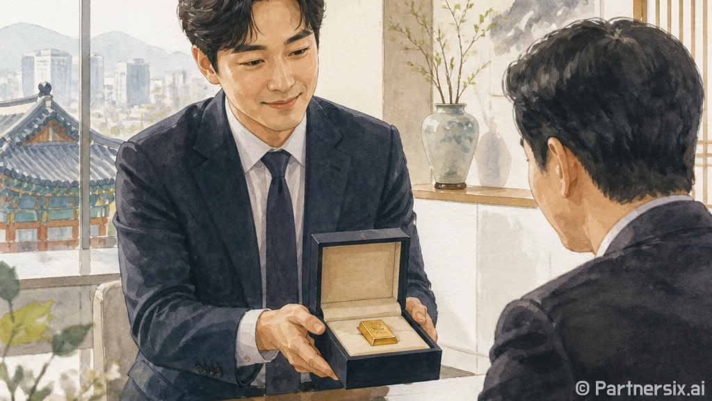 감사선물골드바 고르…
