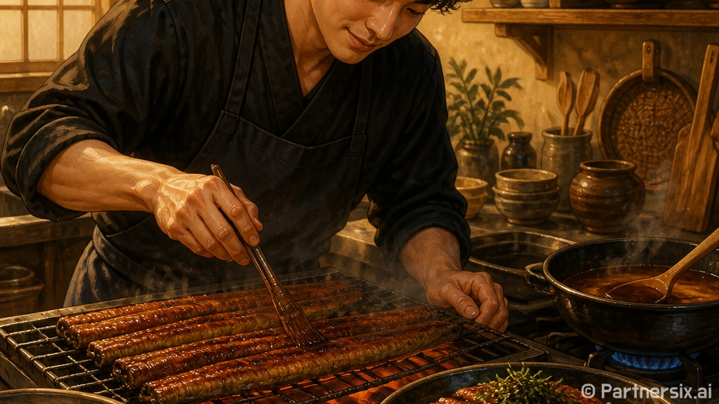 집에서 장어덮밥 맛…