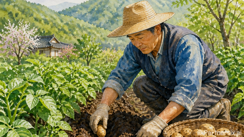 감자심는시기 놓치지…