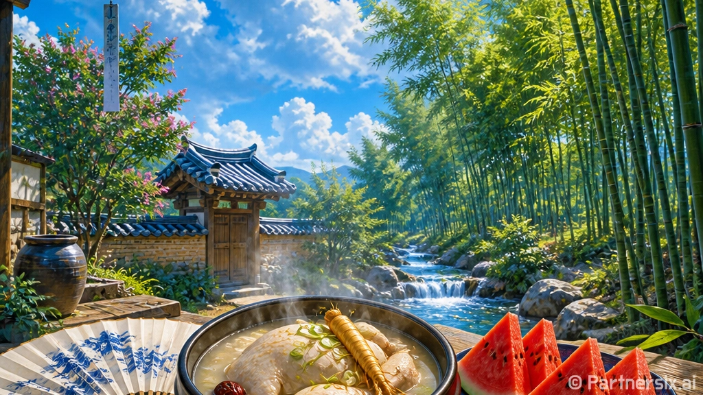 말복 이미지 예쁘게…