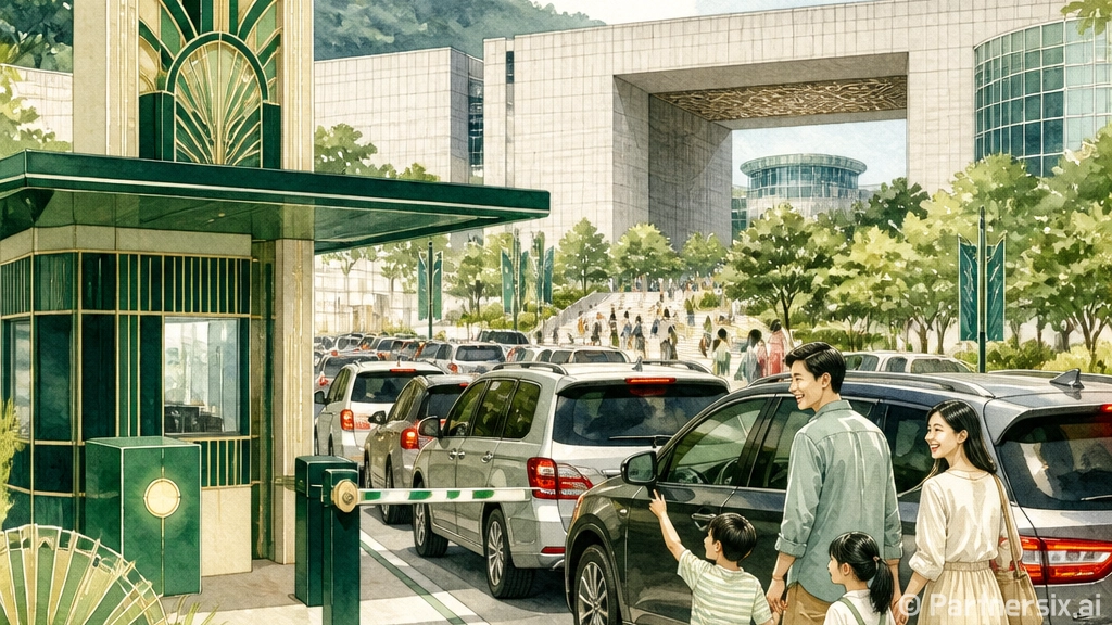 국립중앙박물관 주차…