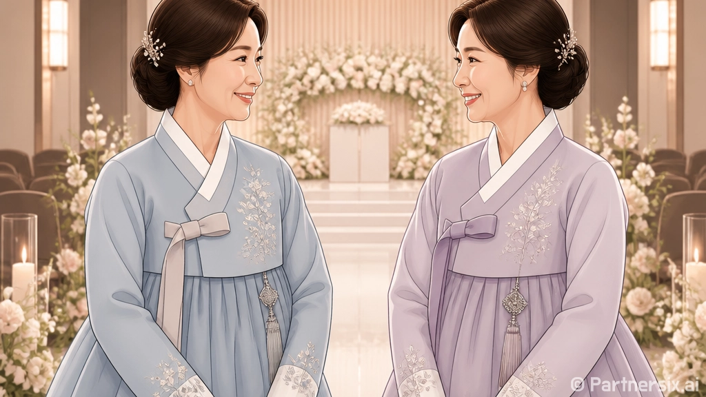 혼주한복 고르는 방…