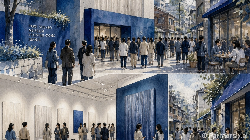 박서보미술관 처음 …