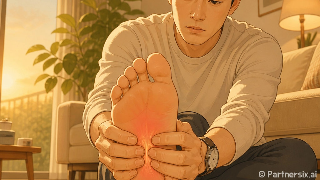 발바닥통증 줄이는 방법, 아침 첫발부터 편하게 걷고 싶다면