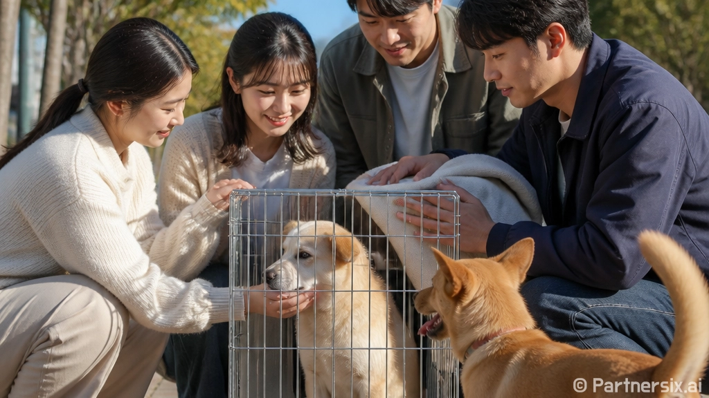 유기견 입양하려면 …