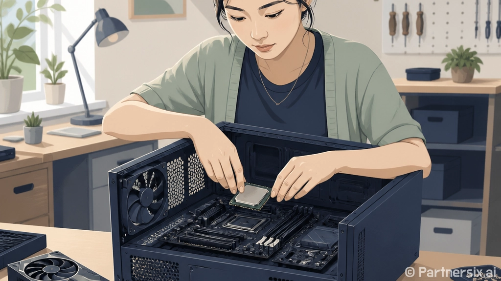 초보자를 위한 컴퓨터조립 방법, 부품 고르기부터 첫 부팅까지